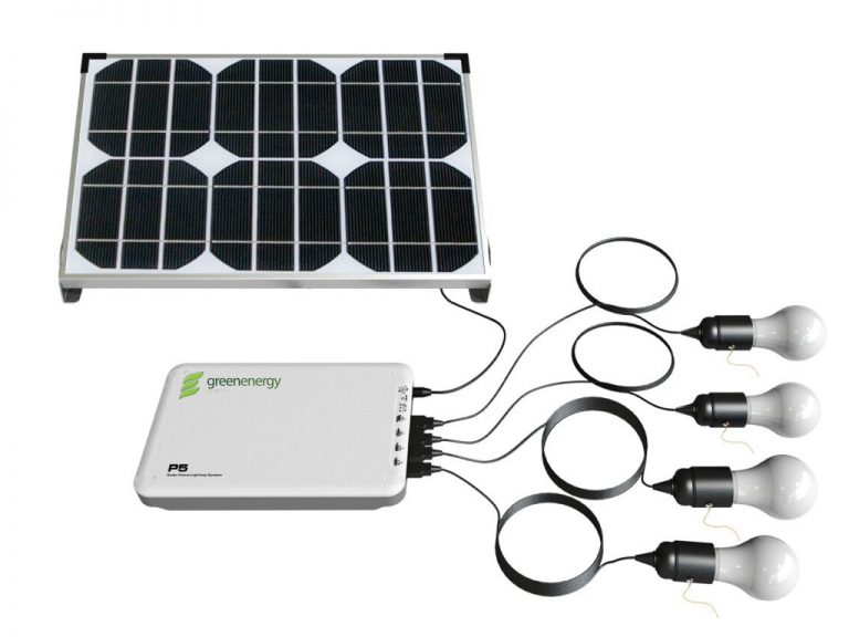 Solar Portable Off Grid Lighting System 120Wh