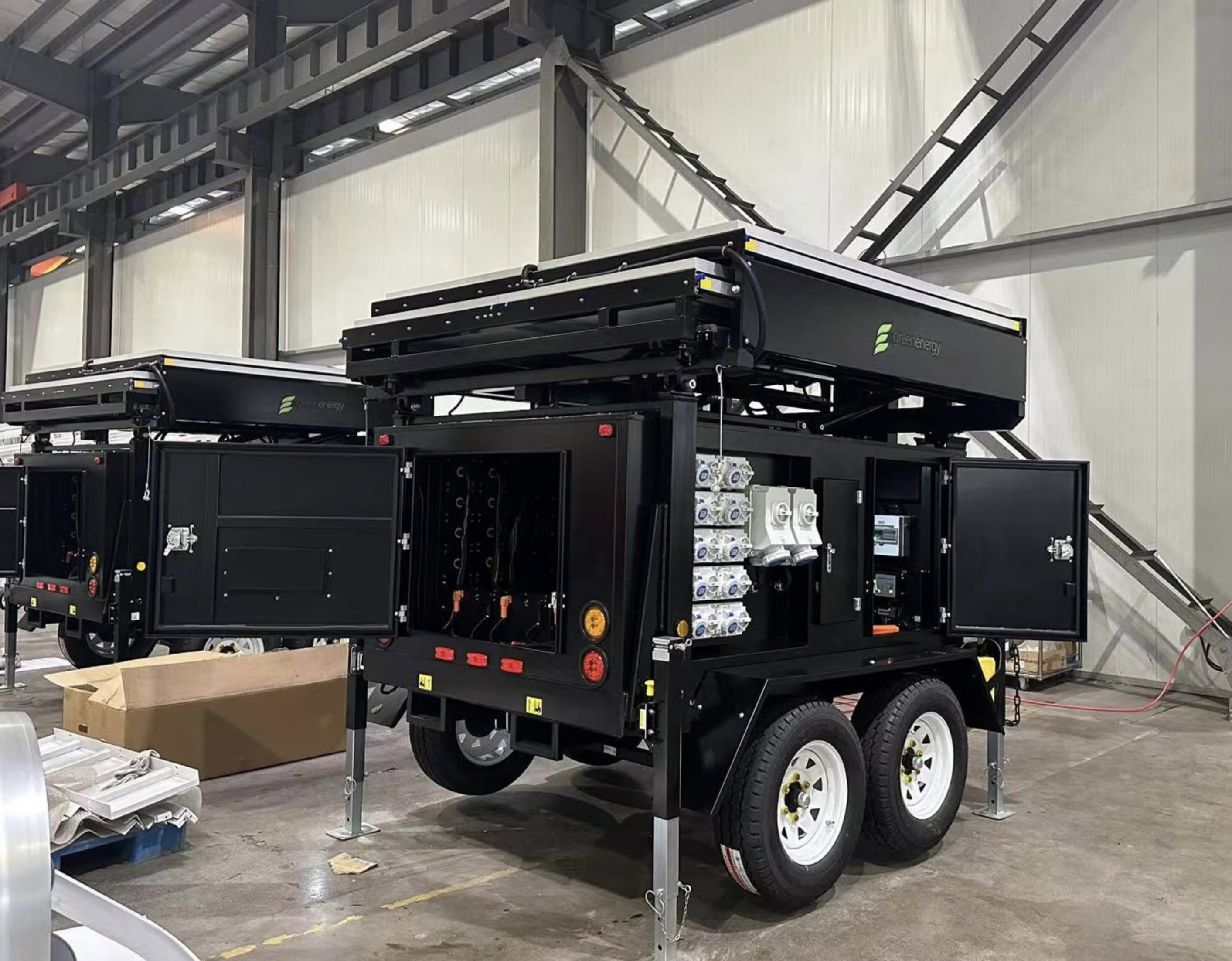 Green Energy Limited mobile solar energy trailer